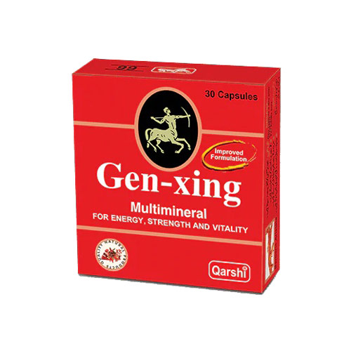 Gen Xing 30 Capsules Qarshi KASHAM ONLINE HERBAL PRODUCTS