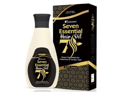 seven essential hair oil | 120 ml | kasham