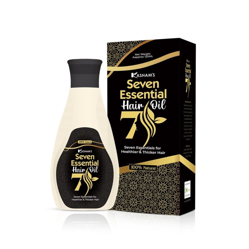 seven essential hair oil | 120 ml | kasham