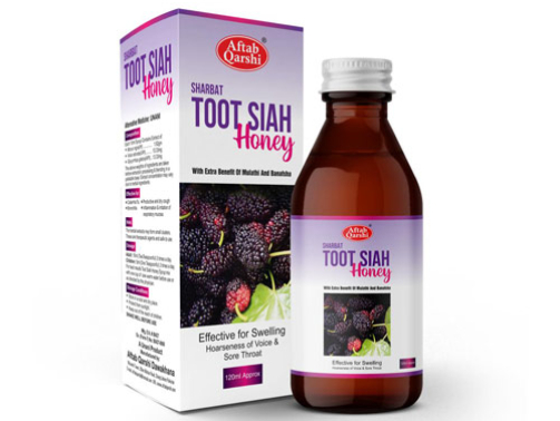 sharbat toot siah honey | 120 ml | aftab qarshi | شربت توت سیاہ ہنی