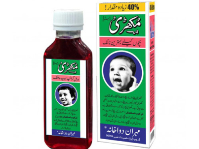 mukhri herbal gripe syrup & tonic | 100 ml | mehran | مکھڑی