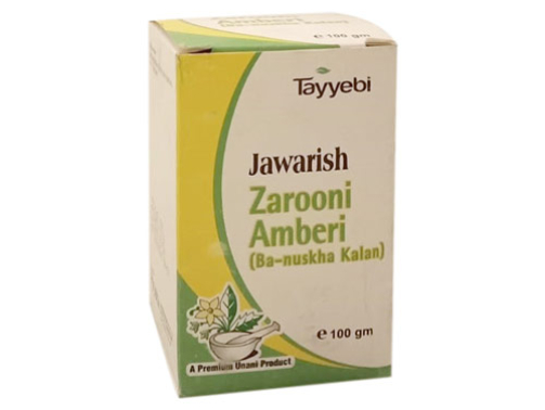 jawarish zarooni amberi | 100 gram | tayyebi | جوارش زرعونی عنبری