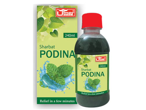 sharbat podina | 240 ml | umer | شربت پودینہ