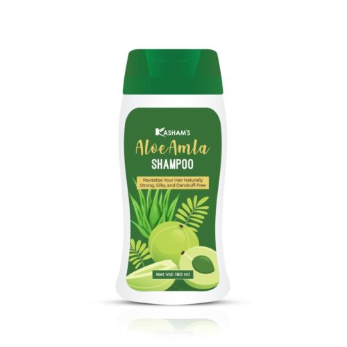 kasham's aloe amla shampoo | 180 ml | kasham