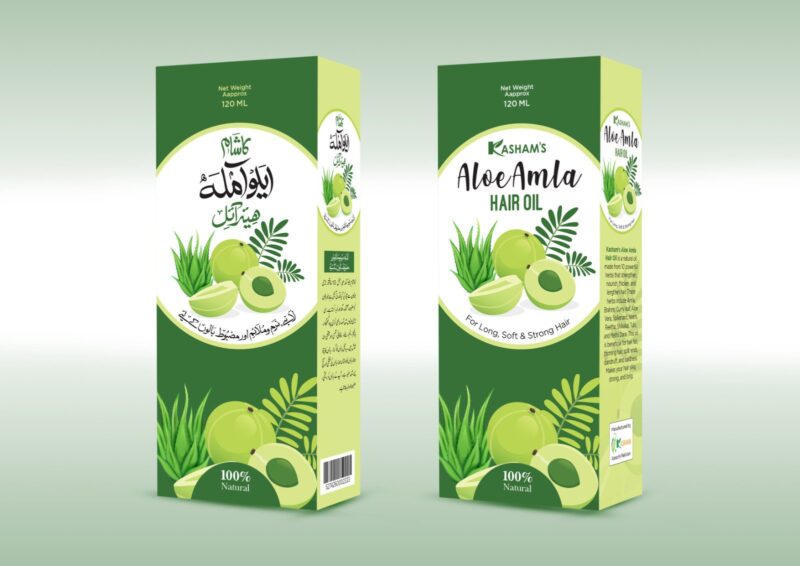 kasham's aloe amla hair oil | 120 ml | kasham