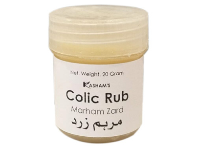 kasham colic rub | marham zard | 20 gram