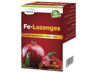 fe lozenges | 30 lozenges | hamdard