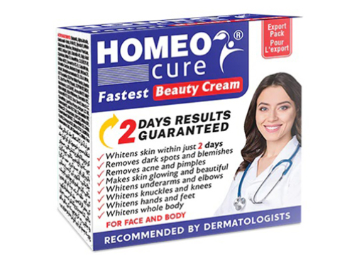 homeo cure fastest beauty cream