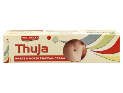 thuja warts & mole removal cream | 20 grams | paul brooks