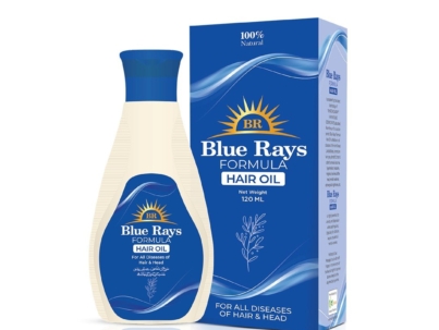 Blue Rays Formula - Hair Oil - Hair & Head Wellness Solution