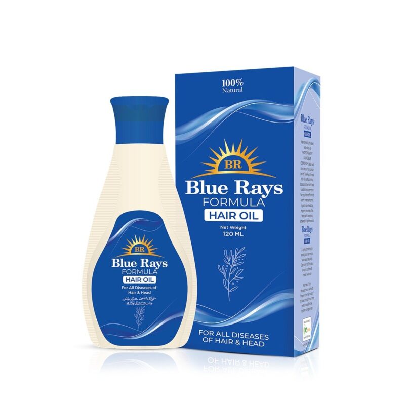 Blue Rays Formula - Hair Oil - Hair & Head Wellness Solution