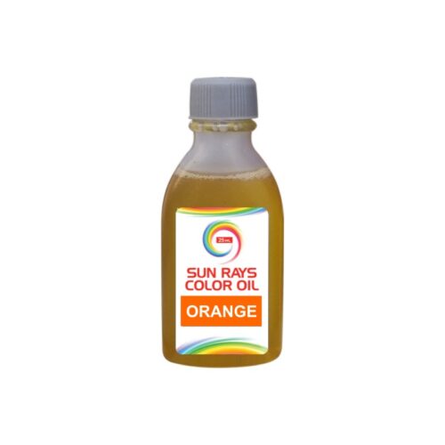 orange sun rays color oil | 25 ml | kasham