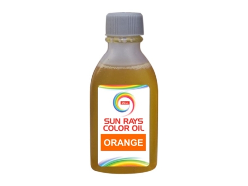 orange sun rays color oil | 25 ml | kasham